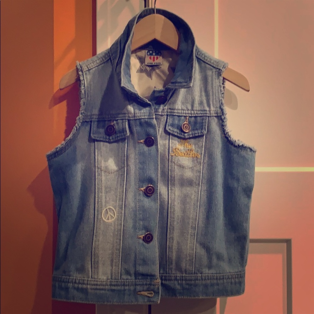 NEW Children’s JUNK FOOD “The Beatles” jean jacket